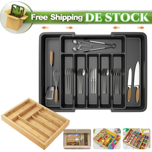 Besteckkasten bambus - besteckkasten,
